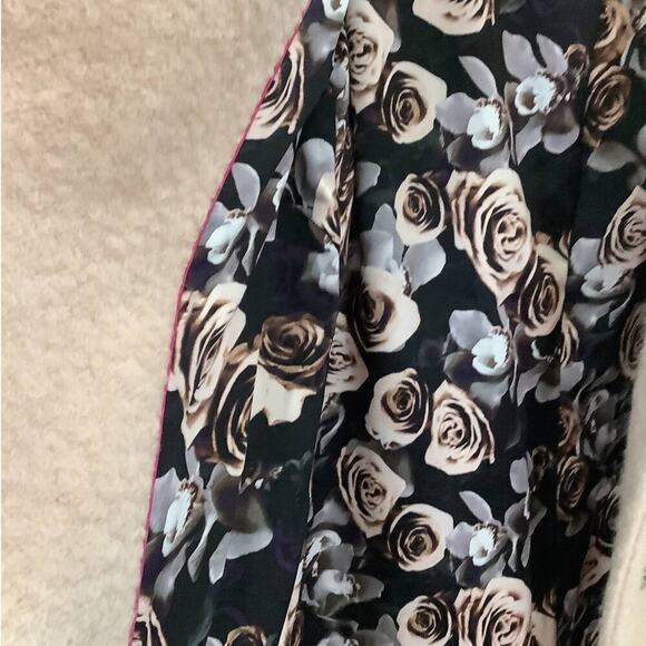 Eliza J Topper Coat In Blush Pink Women Lined Pockets Boucle Wool Blend Size 8 - Picture 10 of 15